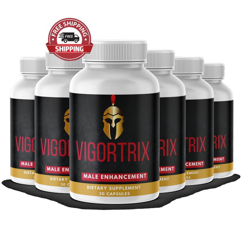 VigortriX 6 Bottle Package - 180 Day Supply with Free Shipping